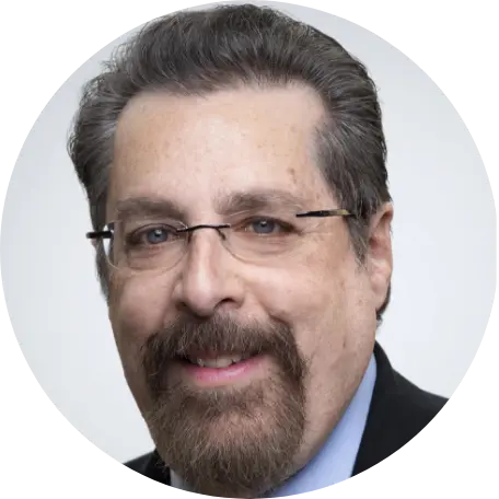 Close up of Doctor Art Epstein