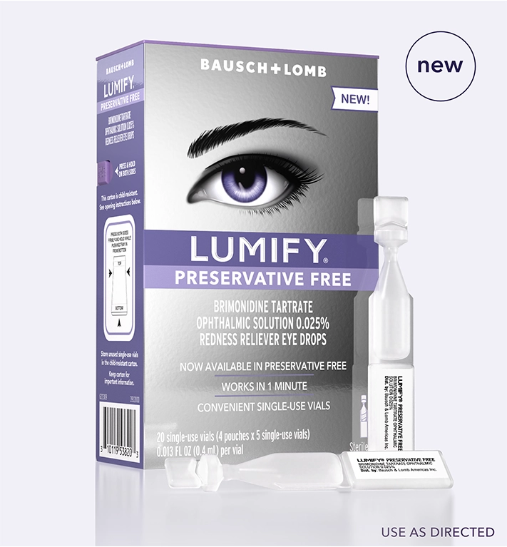 LUMIFY Preservative free product with box