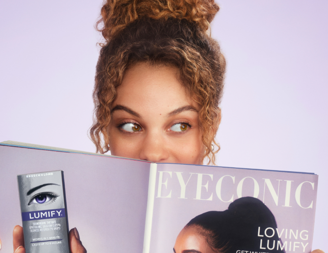 Close up of a smiling woman with earings