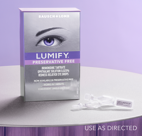 LUMIFY Preservative Free Redness Reliever Eye Drops
